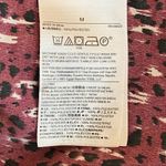 Banana Republic Shirt Womens Medium Burgundy White Black Career Casual Versatile Red Photo 7