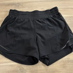 Lululemon  Hotty Hot Short High-Rise Long 4" Women Size 8 Black Photo 0