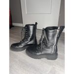 Steve Madden  Barcley Chunky Heel Combat Boot Size 7 Photo 8