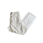 Banana Republic  winter cream high rise straight jeans Photo 4