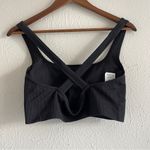 Athleta Aurora Scoop Sports Bra Black Pullover Size L Photo 3