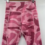 Zyia Active Light n Tight Pink Camo High Rise Cropped Leggings Size 4 Photo 3