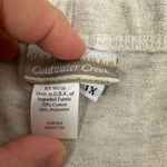 Coldwater Creek  Womens XL Beige Cotton/Polyester Lounge Pants Photo 3