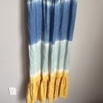 Faherty  Sapphira Colorblock Tie Dye Maxi Dress - Blue Photo 10