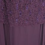 Alex Evenings  Deep Plum One Piece Gown Womens 16W NWT Formal Wedding Holidays Photo 5