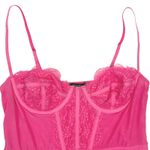 Urban Outfitters Modern Love Corset Bustier Mini Dress in Pink Size Large Photo 3