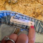 Garage  Blue Short Vintage Cut-Off Distressed Shorts Women's Size 00 23 Photo 3