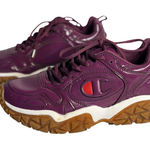 Champion  Women’s Tank Tender Sneakers Venetian Purple Patent, Chunky Platform, 9 Photo 0