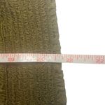 Maeve Anthropologie XS Olive Green Floral Lightweight Zip Up Silky Bomber Jacket Photo 8