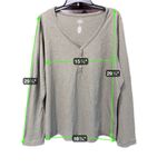 st. john's bay  Sage Long Sleeve Tee size XXL Photo 6