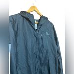 Adidas  Womens Windbreaker Full Zip Black‎ and Gray Size Medium Photo 4