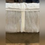 A.Peach White Lace Blouse with Crochet Detailing Photo 8