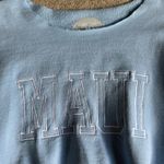 Olive Lynn Blue Maui Crewneck  Photo 1