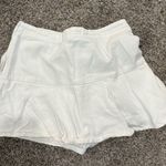 Mini denim skirt White Size M Photo 0