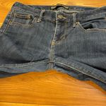 EXPRESS  Barely Boot Low Rise Stretchy Women’s Denim Jeans 2s Dark Wash Photo 13