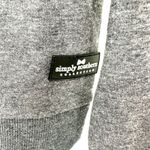 Simply Southern Women´s Sz Small Pullover Sweater Sweatshirt Cowl Neck Gray NWT Photo 2