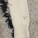 Madewell Antique Cream Dotted Bubble Pullover Sweater Photo 5