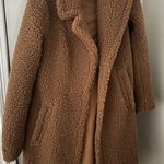 Teddy long coat Brown Size XS Photo 1