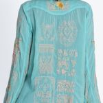 Johnny Was heavily embroidered “Albee” blouse NWT Photo 3