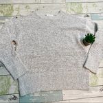 Topshop ⭐️⭐️ Heathered Grey Knit Crewneck Sweater Photo 3