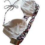 Raisin's Juniors Darwin Printed Splash Bikini Halter Swim Top Small New with Tag Photo 2