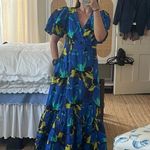 Target x Christopher John Rogers Blue Floral Dress Photo 0