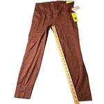 All In Motion Leggings Womens XL Heathered Red Ribbed Pockets High Rise NEW Photo 6