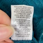 Chaser  Teal Thermal Button Sleeve Pullover Sweater Photo 6