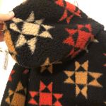 Sonoma  Fleece Pullover with 1/4 Button Detail Sherpa women’s small Aztec cozy Photo 8