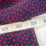 Motherhood Maternity  Sheer Purple Polka Dot Blouse with Built-In Camisole Size M Photo 4