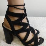 Sam Edelman Women's Black Shoes/Strappy/ Chunky Heels 3.75" Size 7.5 SKU 2151 Photo 0