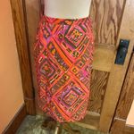 Vtg 60s day glow midi skirt Pink Size M Photo 3