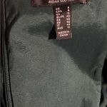 Aidan Mattox Aidan by  green satin plunge evening gown 8 cocktail wedding formal Photo 2