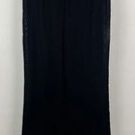 Armani Exchange Vintage Black Velvet Velour Slack Trouser Pants Size 0 Photo 0