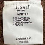 Brandy Melville  Brown V-Neck Cable Knit Sweater Photo 4