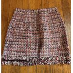Patrizia Pepe skirt size 42 Checked Tweed Pink New Photo 8