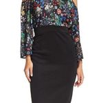 Krass&co New NY& Cold Shoulder Scuba Twoffer Midi Dress Sz M Photo 3