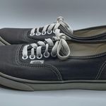 Vans  | Gray & White Low Profile Lace Up Sneakers | Men’s 4 Women’s 5.5 Photo 0