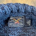 American Living  Women’s Blue Cowl Neck Sweater Large Photo 6