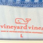 Vineyard Vines EUC Printed Sankaty Top Blue Size Large Photo 3