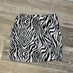 SheIn SZ CS Adorable Zebra / Animal Print Skirt Pull On Style Photo 1