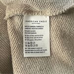 American Eagle  Sweatshirt Womens Small Cream Gray Zebra Print Jegging Fit Lounge Photo 6