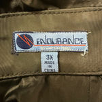 Women's Endurance Marcelle Renee Jacket Size 3X Black with Leopard Faux Fur Photo 7