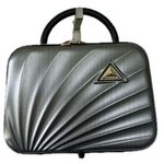 Triforce Sienna Hardside Elite Performance Travelware Silver Beauty Case Luggage Photo 0