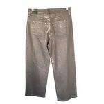 Wild Fable Wild Fable High-Rise Baggy Jeans Metallic Gray Wash Wide Leg Size 10 Photo 4
