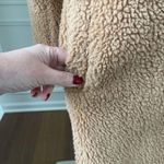 Jayley Mocha Faux Shearling Coat OSFM Photo 4