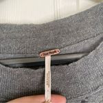 Free People Gray Sweater Wool Alpaca Lightweight Dolman Cut Out Size Extra Small Photo 3