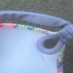 Victoria's Secret Victoria’s Secret 34C/M The Gorgeous Push-up Knockout Bikini Neon Splatter Foil Photo 6