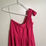 Ee:some One Shoulder Swing Dress Pink M Size M Photo 7