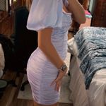 Sabo Skirt Purple Silk Dress Photo 1